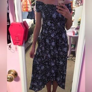 Off the shoulder dress